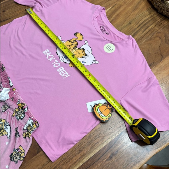 Nickelodeon Pink Garfield Pajama Set - Picture 6 of 9
